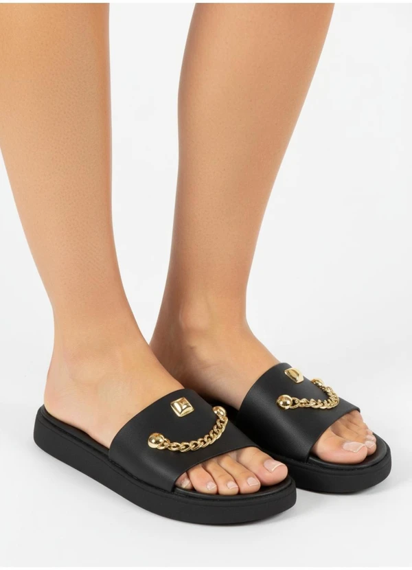 Moleca - Chinelo Moleca Preto 5