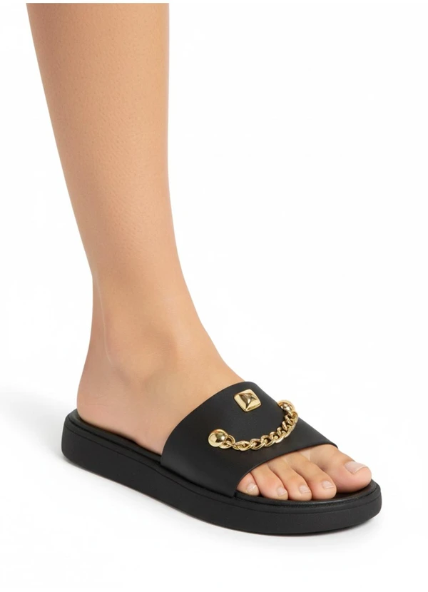 Moleca - Chinelo Moleca Preto 6