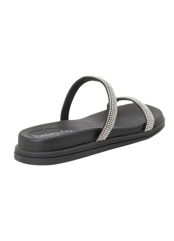 Beira Rio - Chinelo Papete Beira Rio Preto em Sintético 2