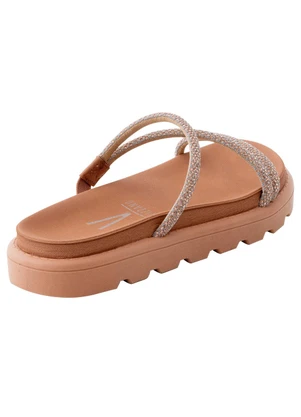 Chinelo Papete Vizzano (Ouro Rosado) em Sintético - VIZZANO