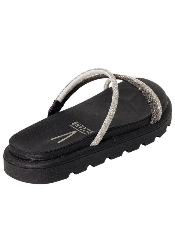 Vizzano - Chinelo Papete Vizzano Preto em Sintético 2