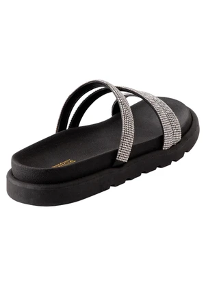 Perfecta - Papete Preta com Strass - PERFECTA