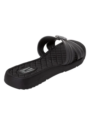 Perfecta - Chinelo Preto com Enfeite no Cabedal - PERFECTA