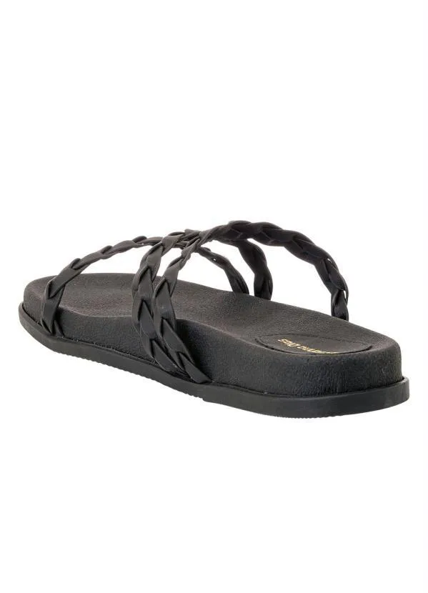 Perfecta - Chinelo Preto em Sintético 2