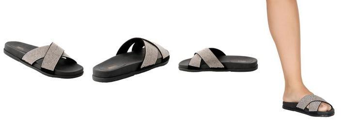 Chinelo Preto em Sinttico