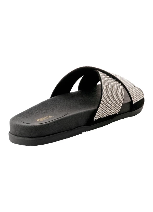 Perfecta - Chinelo Preto em Sintético 2