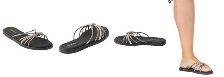 Chinelo Preto em Sinttico