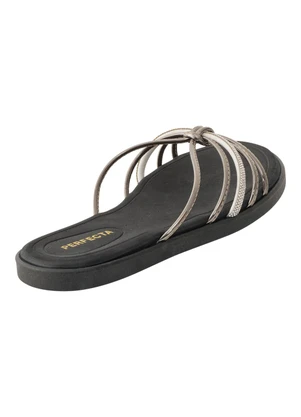 Perfecta - Chinelo Preto em Sintético - PERFECTA