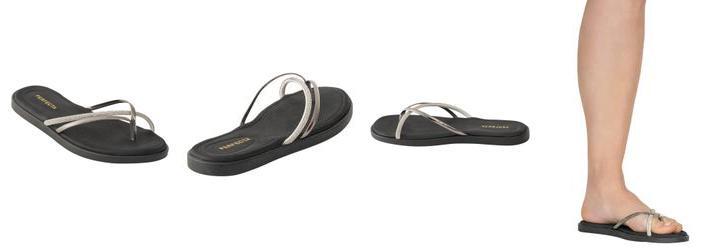 Chinelo Preto em Sinttico