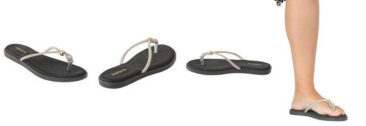 Chinelo Preto em Sinttico