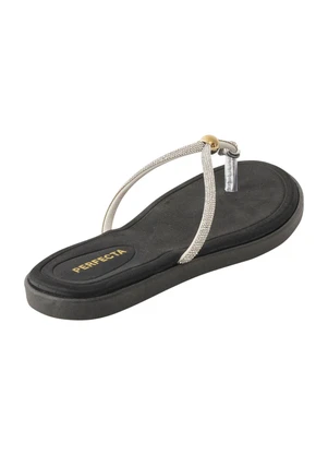 Perfecta - Chinelo Preto em Sintético - PERFECTA