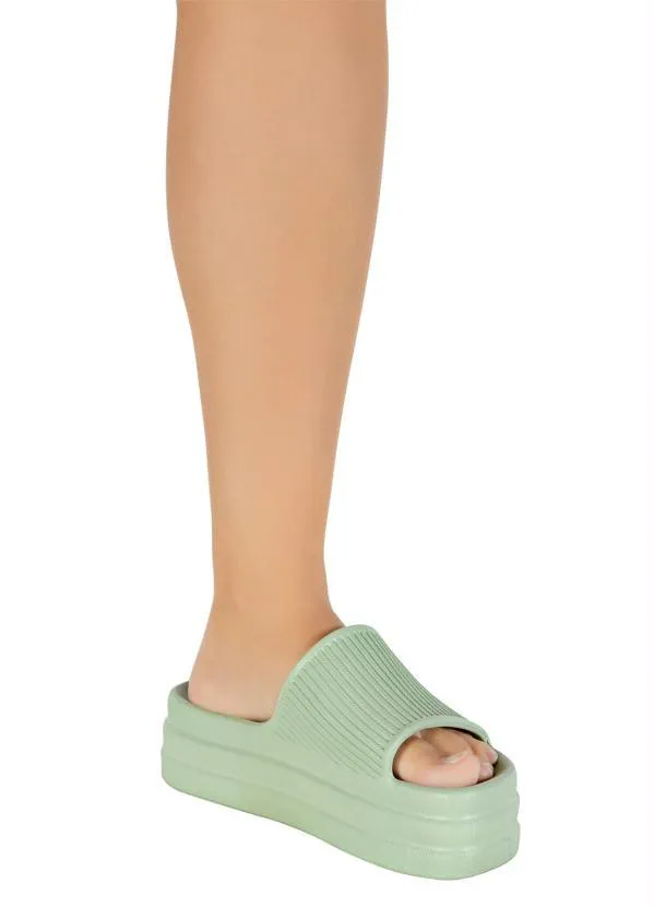 Perfecta - Chinelo Verde em Eva Super Leve 6