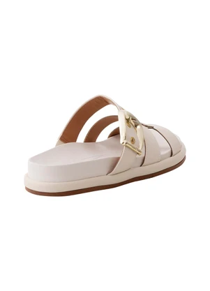 Chinelo Vizzano (Branco Off) em Sintético - VIZZANO