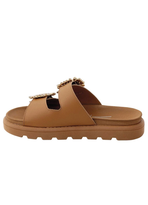 Vizzano - Chinelo Vizzano Caramelo em Sintético 4