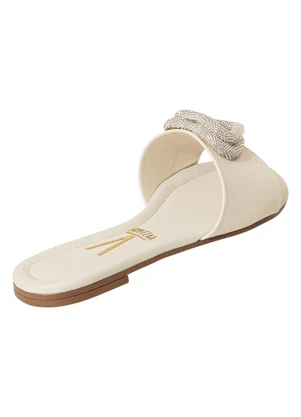 Chinelo Vizzano (Off White) em Sintético - VIZZANO