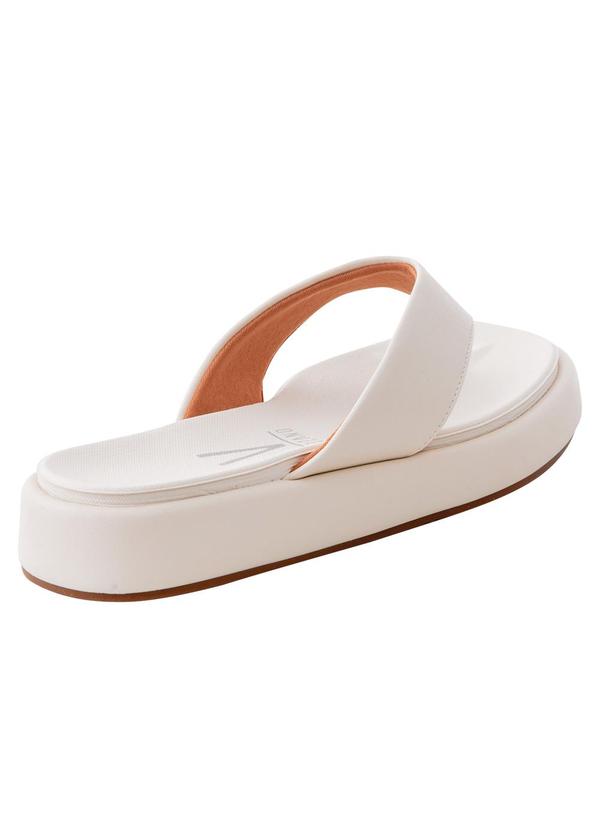 Vizzano - Chinelo Vizzano Off White em Sintético 2