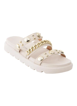 Chinelo Vizzano (Off White) em Sintético - VIZZANO