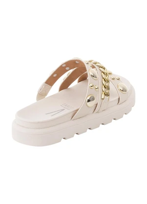 Chinelo Vizzano (Off White) em Sintético - VIZZANO