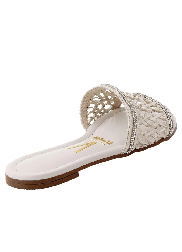 Vizzano - Chinelo Vizzano Off White em Sintético 3
