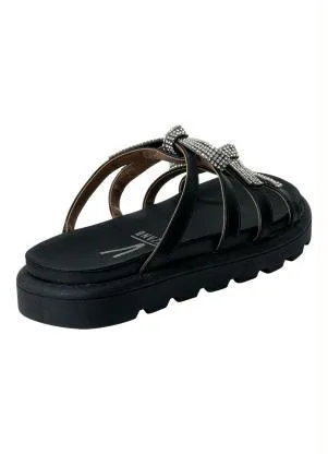 Chinelo Vizzano (Preta) em Sintético - VIZZANO