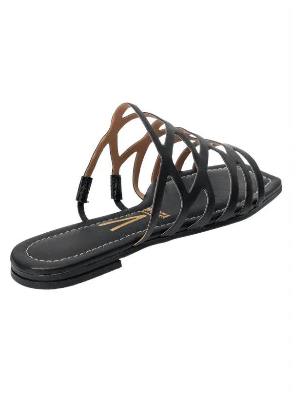 Vizzano - Chinelo Vizzano Preto em Sintético 2