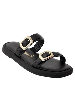 Chinelo Vizzano (Preto) em Sintético - VIZZANO