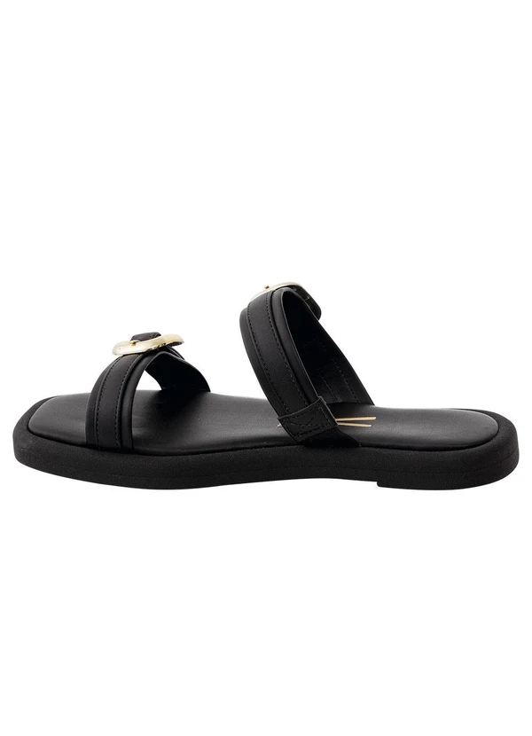 Vizzano - Chinelo Vizzano Preto em Sintético 4