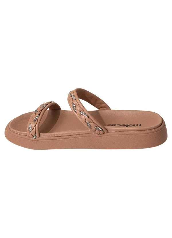 Moleca - Papete Moleca Nude em Sintético 3