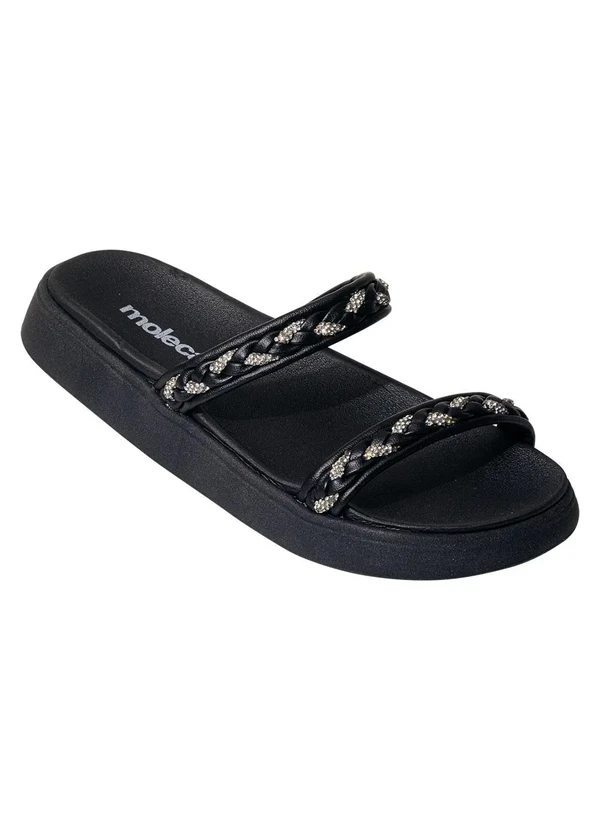 Moleca - Papete Moleca Preta em Sintético