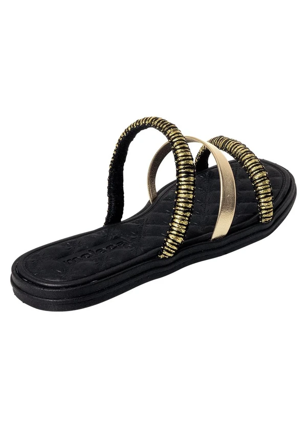 Moleca - Papete Moleca Preto em Sintético 2