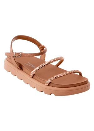 Sandália Papete Vizzano (Ouro Rosado) em Sintético - VIZZANO