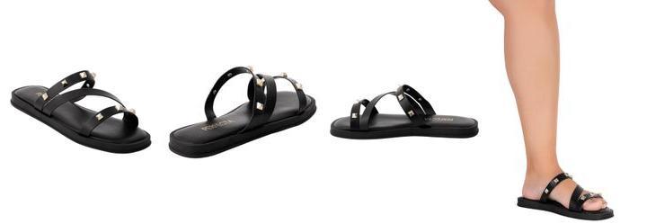 Sandlia Preta em Sinttico