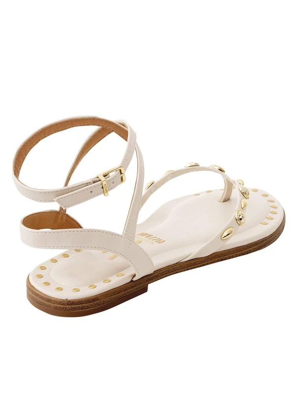 Vizzano - Sandália Vizzano Off White em Sintético 3