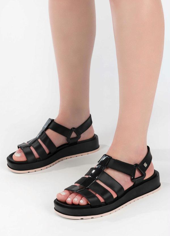 Zaxy - Sandália Zaxy Conectada Preto 4