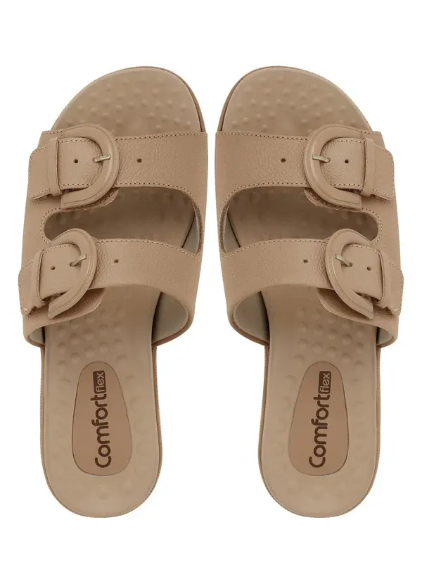 Comfortflex - Tamanco Comfortflex Creme 4