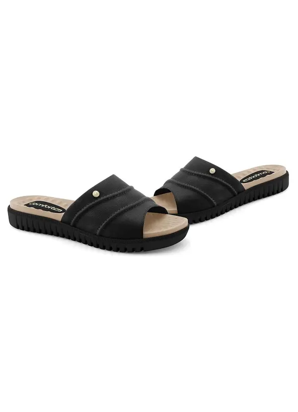 Comfortflex - Tamanco Comfortflex Preto 3
