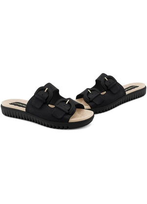 Tamanco Comfortflex (Preto) - COMFORTFLEX