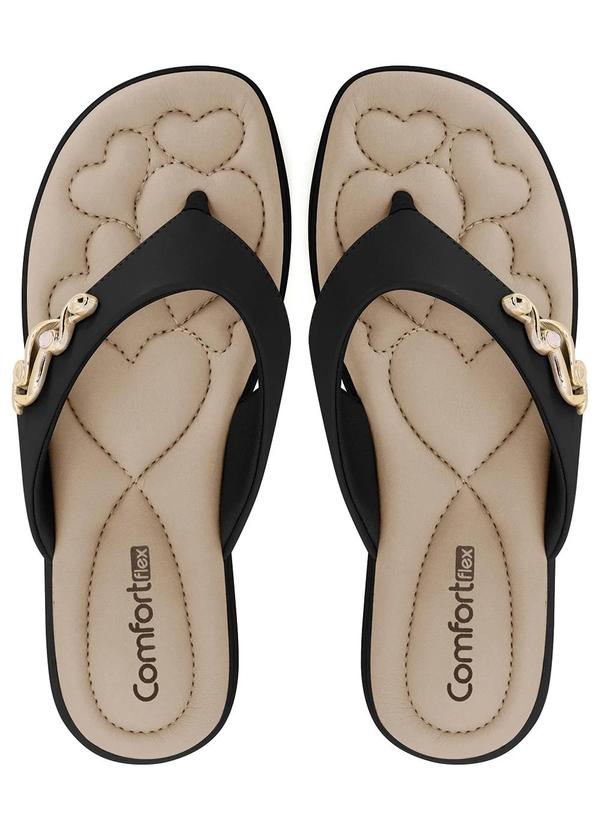 Comfortflex - Tamanco Comfortflex Preto 3