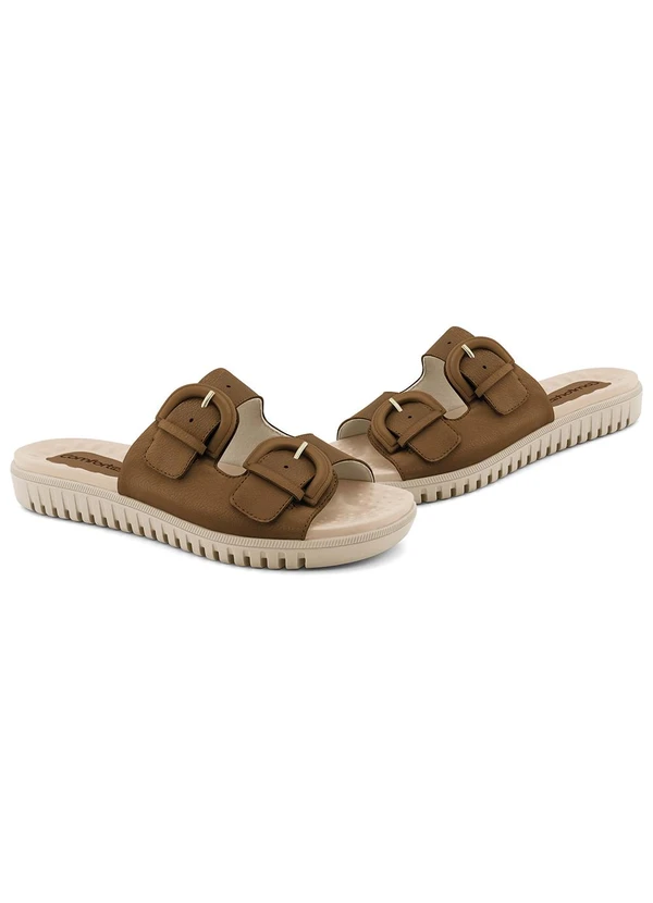 Comfortflex - Tamanco Comfotflex Marrom 2