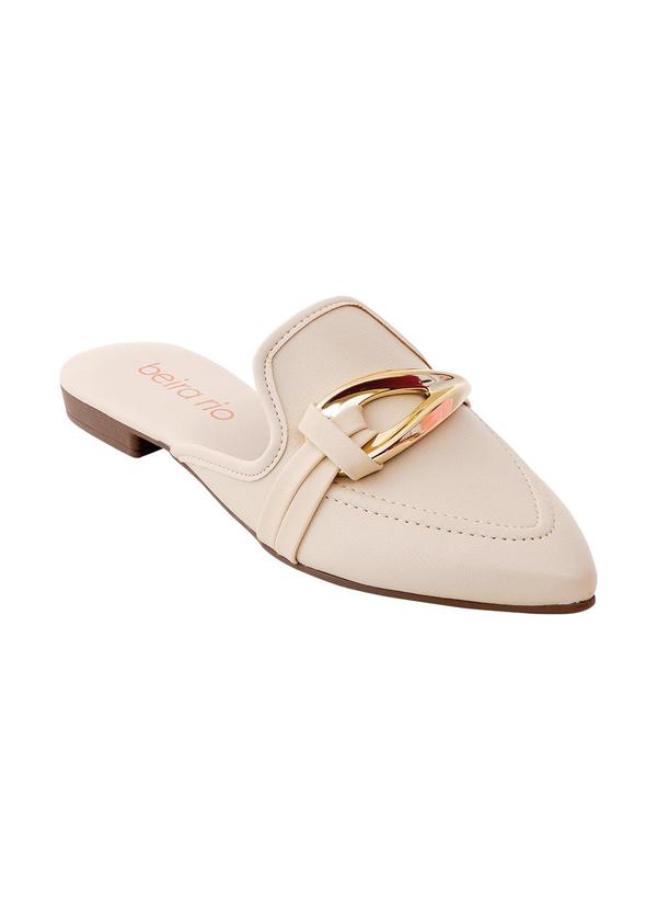 Beira Rio - Mule Beira Rio Creme em Sintético 2