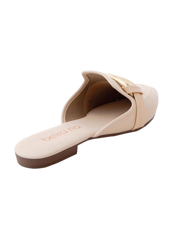 Beira Rio - Mule Beira Rio Creme em Sintético 3