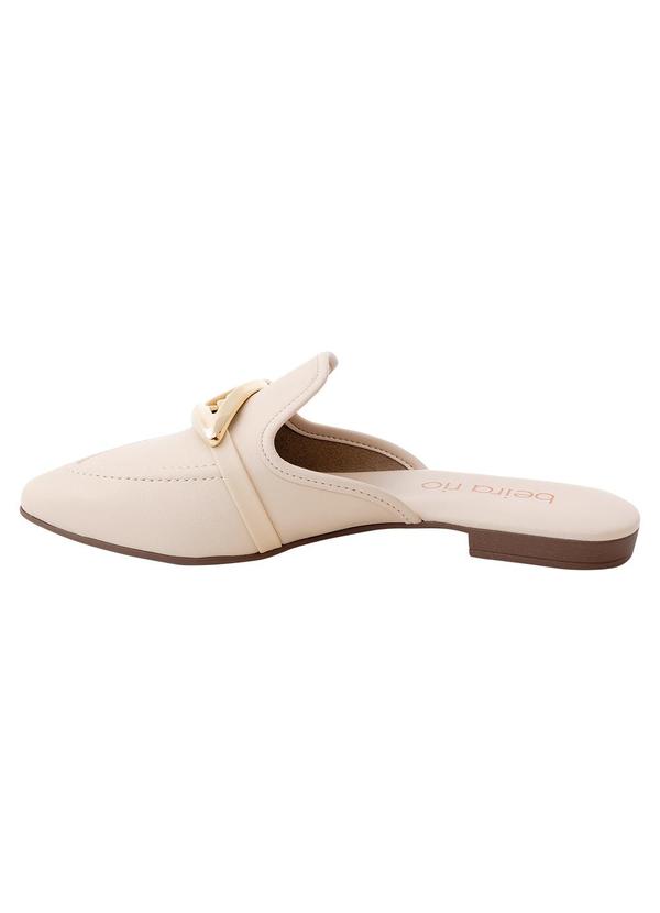 Beira Rio - Mule Beira Rio Creme em Sintético 4