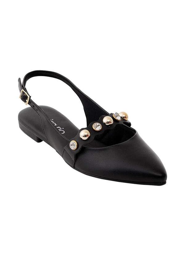 Beira Rio - Mule Beira Rio Preto em Sintético 2