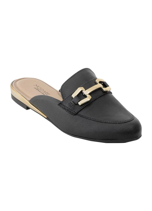 Modare - Mule Modare Preto em Sintético