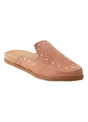 Mule Moleca (Nude) em Camurça - MOLECA