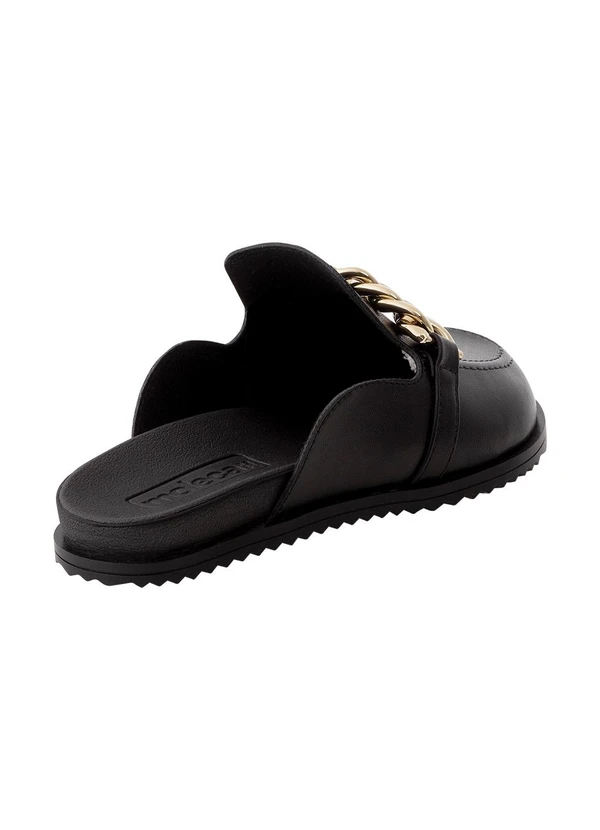 Moleca - Mule Moleca Preto em Sintético 2