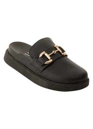 Mule Vizzano (Preto) em Sintético - VIZZANO