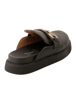 Mule Vizzano (Preto) em Sintético - VIZZANO