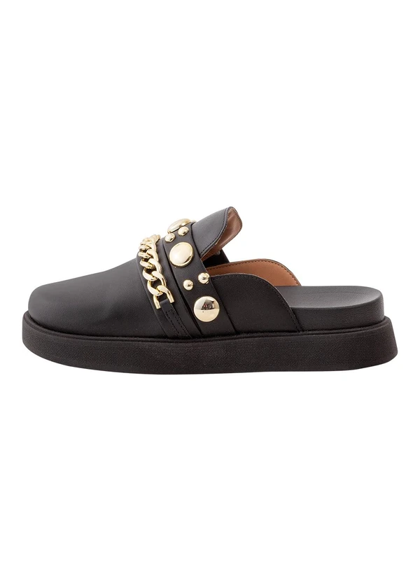 Vizzano - Mule Vizzano Preto em Sintético 3