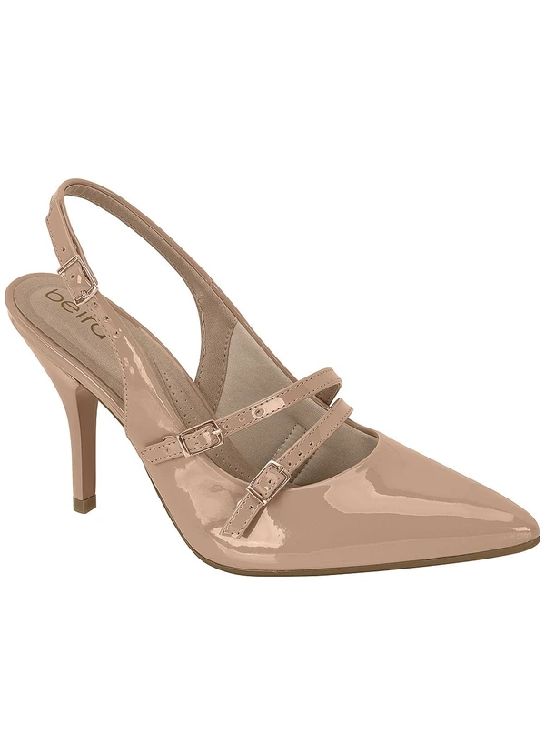 Beira Rio - Sandália Beira Rio Bege